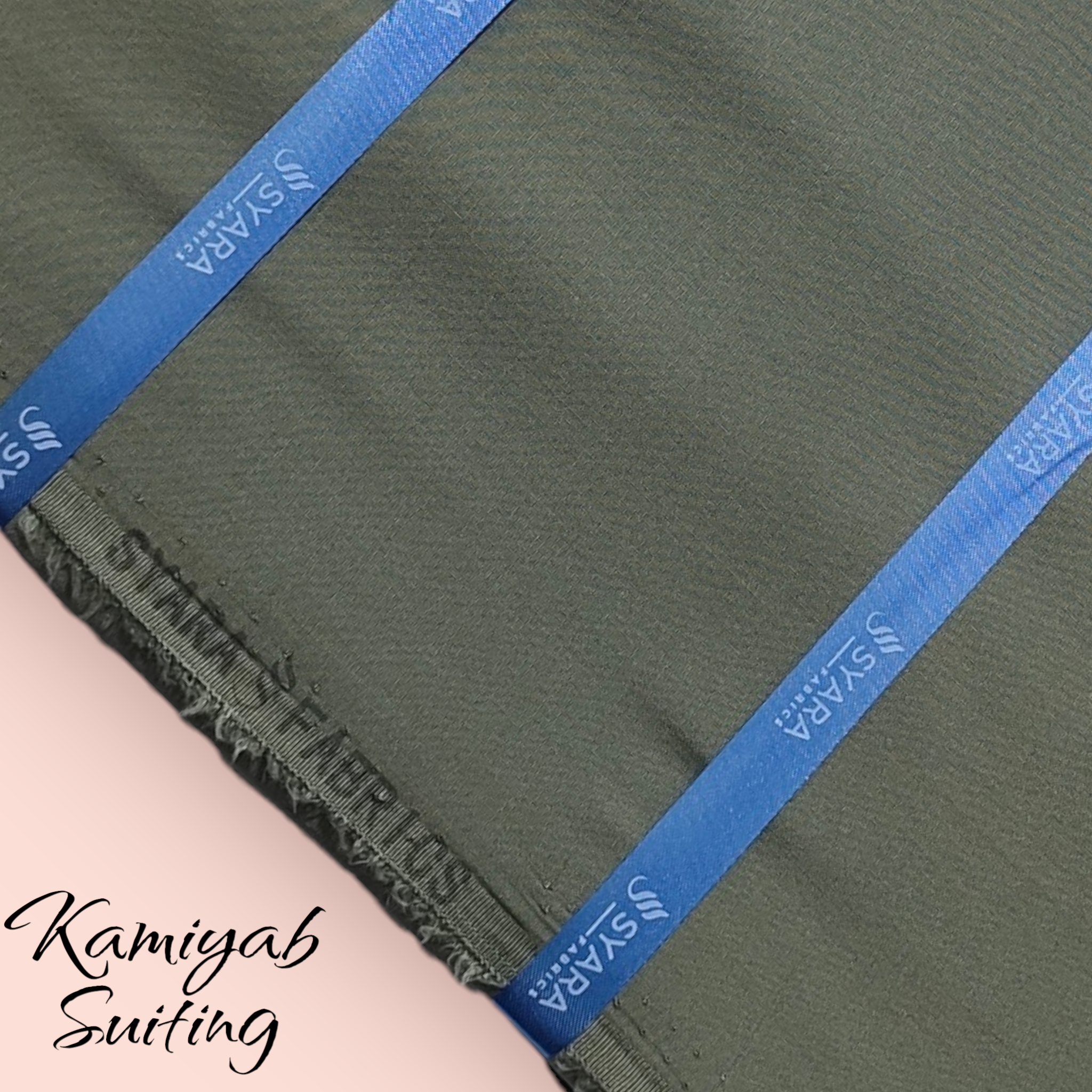 Kamiyab Suiting Green