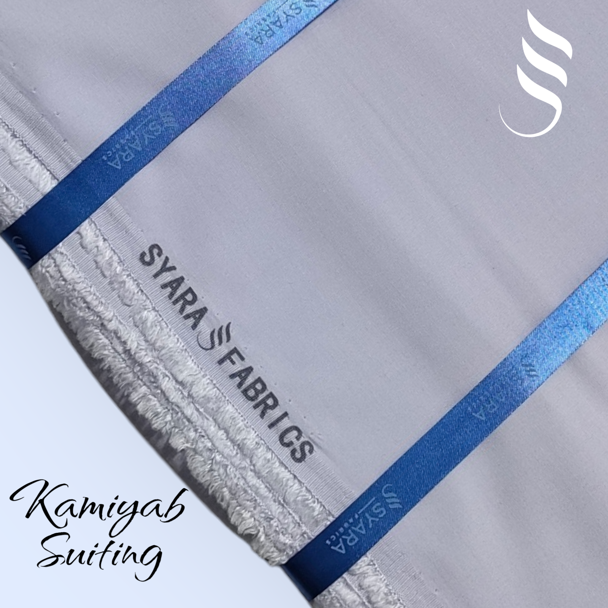 Kamiyab Suiting Silver